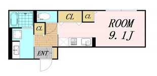 D-roomFutaba2の物件間取画像